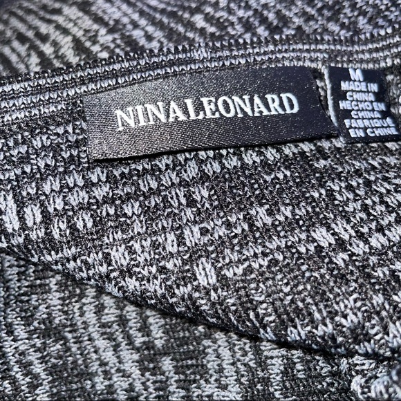 Nina Leonard Gray Sweater dress - Picture 4 of 7